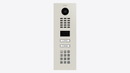 DoorBird D2102KV IP Video Door Station, 2 Call Button in Grey White, RAL 9002