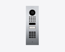 DoorBird D1101KV Flush Mount IP Video Door Station, 1 Call Button in Chrome