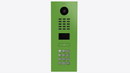 DoorBird D2101KV IP Video Intercom, 1 Call Button in Yellow Green, RAL 6018