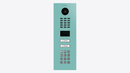 DoorBird D2102KV IP Video Door Station, 2 Call Button in Light Green, RAL 6027