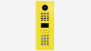 DoorBird D2101KV IP Video Intercom, 1 Call Button in Sulfur Yellow, RAL 1016