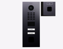 DoorBird D2102FV EKEY Sline IP Video Door Station, 2 Call Buttons in Titanium