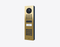 DoorBird D1101KV Surface-Mount IP Video Door Station, 1 Call Button in Brass