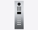 DoorBird D2104V IP Video Door Station, 4 Call Buttons in Chrome