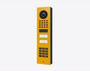 DoorBird D1102KV Surface Mount IP Video Door Station, 2 Call Button in Golden Yellow, RAL 1004