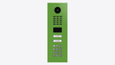 DoorBird D2102KV IP Video Door Station, 2 Call Button in Yellow Green, RAL 6018
