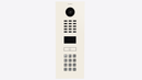 DoorBird D2101KV IP Video Intercom, 1 Call Button in Pure White, RAL 9010