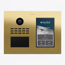 DoorBird D31TDH IP Video Intercom for Multi-Tenant Residences in Brass (429601073)