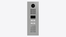DoorBird D2102KV IP Video Door Station, 2 Call Button in White Aluminium, RAL 9006