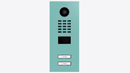 DoorBird D2102V IP Video Door Station, 2 Call Button in Light Green, RAL 6027