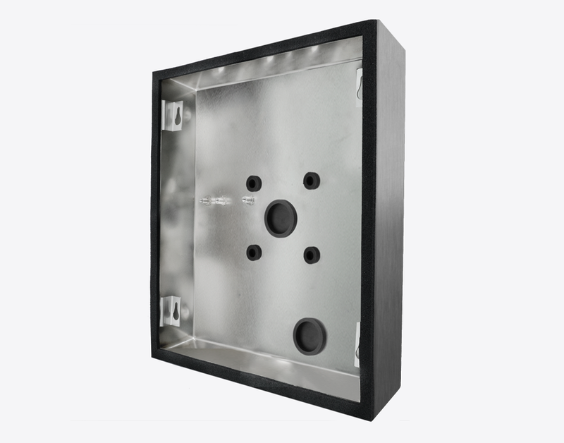 DoorBird D21XKH Surface-Mounting Housing (Backbox) in Stainless Steel V4A