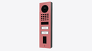 DoorBird D1102FV Fingerprint 50 Surface-Mount IP Video Door Station in Antique Pink, RAL 3014