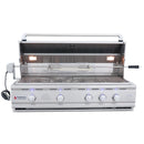 Renaissance Cutlass Pro 42-Inch Natural Gas Grill in Stainless Steel w/ Rear Burner, Briquette Trays & Blue LED Lights (RON42B)
