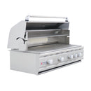 Renaissance Cutlass Pro 42-Inch Propane Gas Grill w/ Rear Burner, Briquette Trays & Blue LED Lights (RON42B LP)