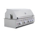 Renaissance Cutlass Pro 42-Inch Propane Gas Grill w/ Rear Burner, Briquette Trays & Blue LED Lights (RON42B LP)