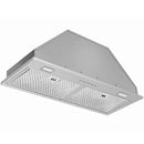 Victory 36-Inch 600 CFM Insert Range Hood with 4-Speed Push Button in Stainless Steel, Bright LED Lights, Auto-Shutoff Timer (Q1-36)