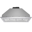 Victory 27-Inch 600 CFM Insert Range Hood with 4-Speed Push Button in Stainless Steel, Bright LED Lights, Auto-Shutoff Timer (Q1-27)