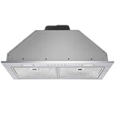Victory 36-Inch 600 CFM Insert Range Hood with 4-Speed Push Button in Stainless Steel, Bright LED Lights, Auto-Shutoff Timer (Q1-36)