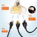 Giraffe Tools 12/14/16 AWG Retractable Extension Cord Reel
