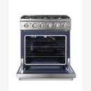ROBAM 30-Inch Gas Range with 5 Burners in Stainless Steel (7GG11)