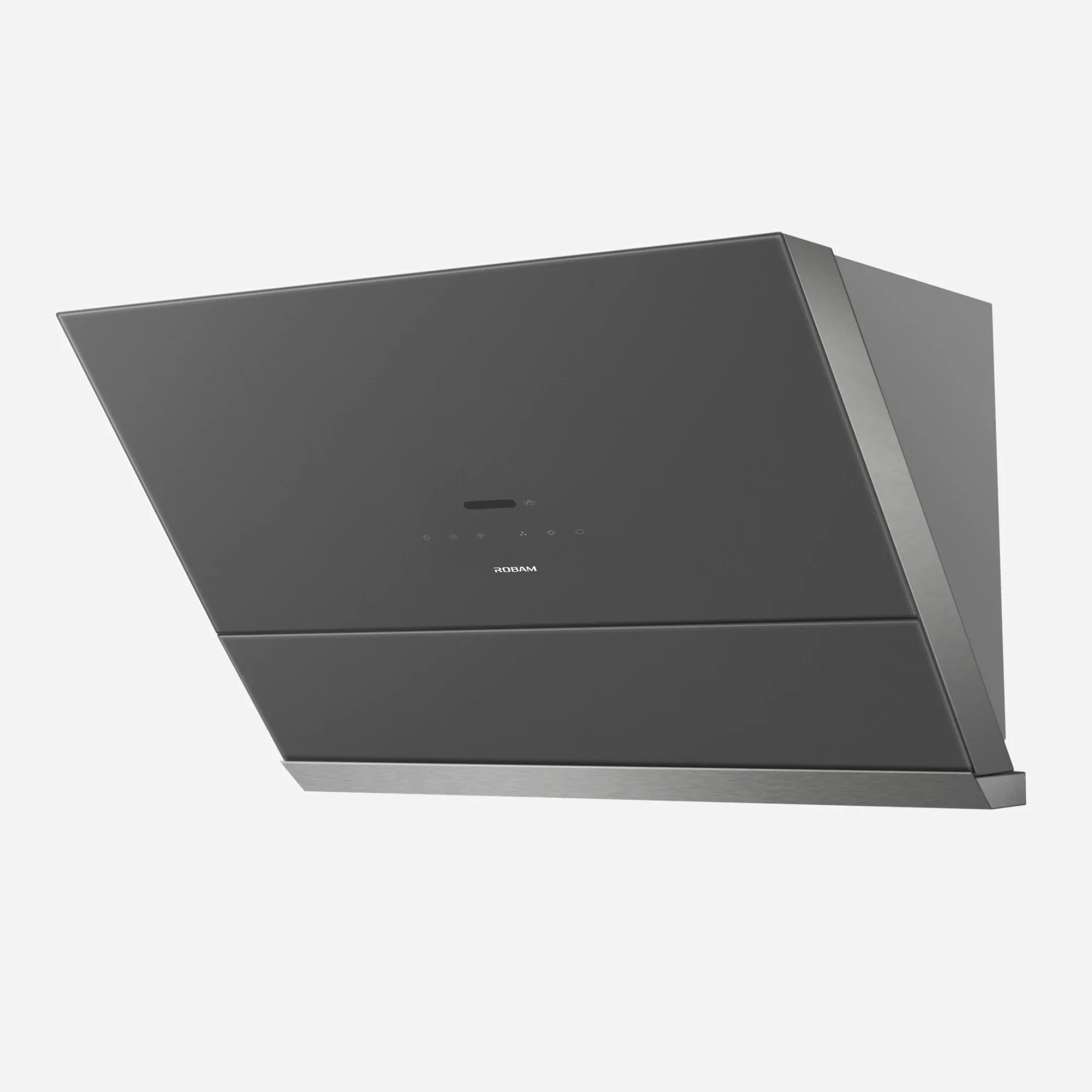 ROBAM R-Max3 30/36-Inch 1200-1400 CFM Convertible Under Cabinet Range Hood in Nano Glass (53H1S)