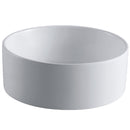 Kingston Brass Fauceture Park 15-3/4" Ceramic Round Vessel Sink, White (EV3103)