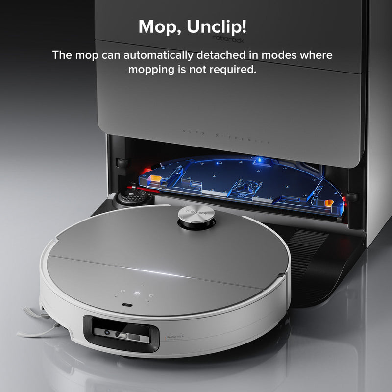 Roborock Saros 10 Robot Vacuum with Dual Anti-tangle System, 22000 Pa Suction Power (Upgraded from S8 MaxV Ultra)