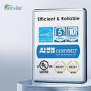 Senville Mini Split - 18000 BTU Ductless Air Conditioner and Heat Pump Condenser with Wall Mount Air Handlers (SENA/18HF)