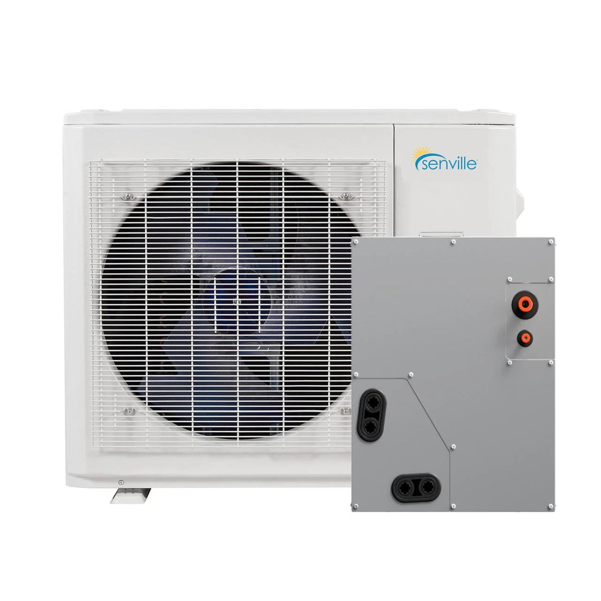 Senville 24K BTU Central Split System with 16 SEER2 Heat Pump Condenser and Evaporator A-Coil (SENDC-24CO)