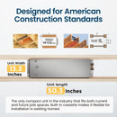 Senville 6.5K BTU, 20.5 SEER Mini Split Air Conditioner and Heat Pump Condenser with Ductless Ceiling Cassette Air Handler (SENA-06HF-1WC)