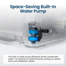 Senville 6.5K BTU, 20.5 SEER Mini Split Air Conditioner and Heat Pump Condenser with Ductless Ceiling Cassette Air Handler (SENA-06HF-1WC)