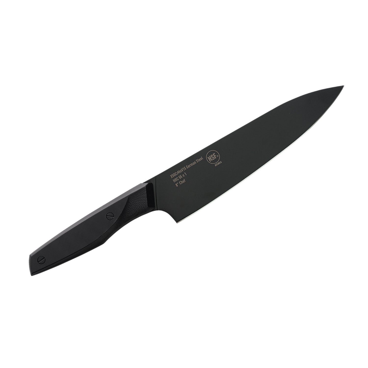 Thor Kitchen 8-Inch Black Titanium Coated German Steel Chef Knife (BTC801S) - view 4