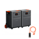 Jackery HomePower 3600 Plus Portable Power Station, 3600W AC Output, 3584Wh LFP Solar Generator, Expandable up to 43kWh