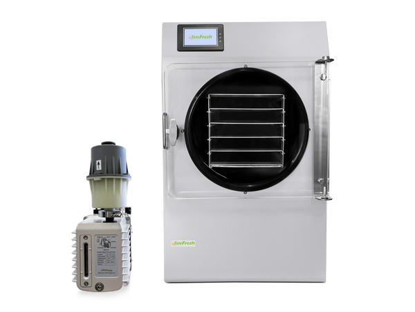 Stay Fresh Freeze Dryer with Commercial Pump in Stainless Steel and 5 Trays (4H11560USI1)