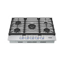 Thor Kitchen 30-Inch Professional Natural Gas Cooktop with Stainless Steel Knobs (TGC30F)