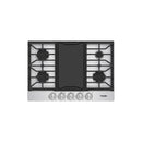 Thor Kitchen 30-Inch Professional Natural Gas Cooktop with Stainless Steel Knobs (TGC30F)