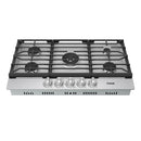 Thor Kitchen 36-Inch Professional Natural Gas Cooktop with Stainless Steel Knobs (TGC36F)