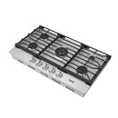 Thor Kitchen 36-Inch Professional Natural Gas Cooktop with Stainless Steel Knobs (TGC36F)