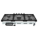 Thor Kitchen 36-Inch Professional Natural Gas Cooktop with Stainless Steel Knobs (TGC36F)