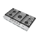 Thor Kitchen 36-Inch Professional Natural Gas Cooktop with Stainless Steel Knobs (TGC36F)