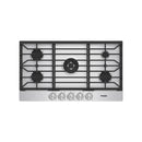 Thor Kitchen 36-Inch Professional Natural Gas Cooktop with Stainless Steel Knobs (TGC36F)