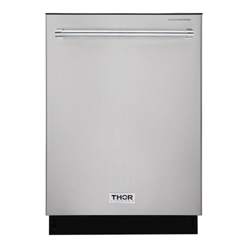 Thor Kitchen 24-Inch Built-In Top Control Dishwasher in Stainless Steel, 45 dBA (HDW2401SS)