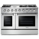 Thor Kitchen 3-Piece Pro Appliance Package - 48-Inch Propane Gas Range, Dishwasher & Refrigerator in Stainless Steel