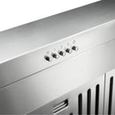 Thor Kitchen A-Series 2-Piece Appliance Package - 48-Inch Gas Range and Pro-Style Wall Mount Range Hood in Stainless Steel