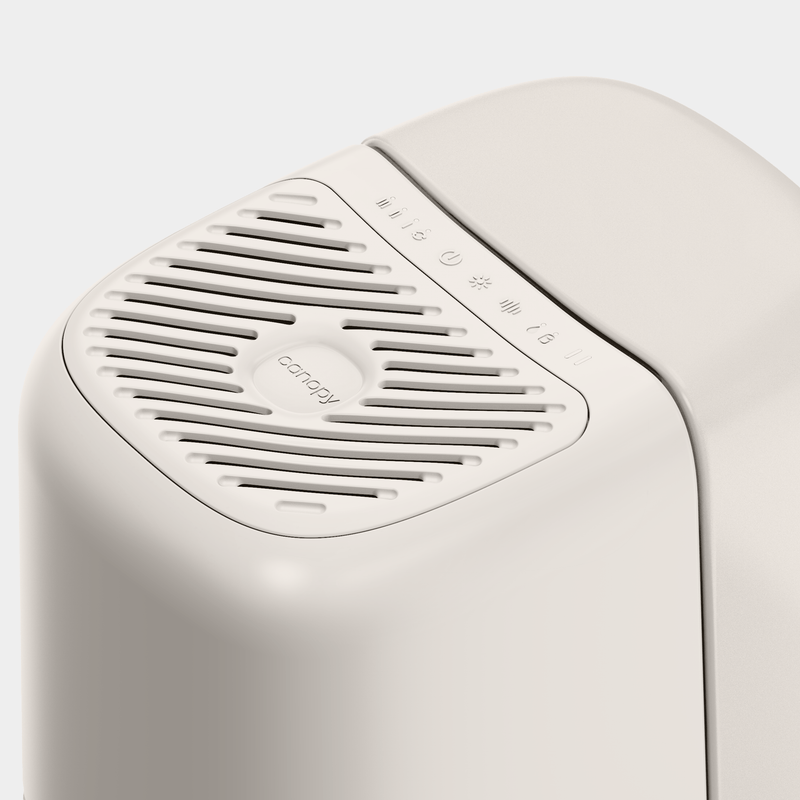 Canopy Bedside Compact Humidifier 2.0 Aroma Diffuser with UV Light and White Noise