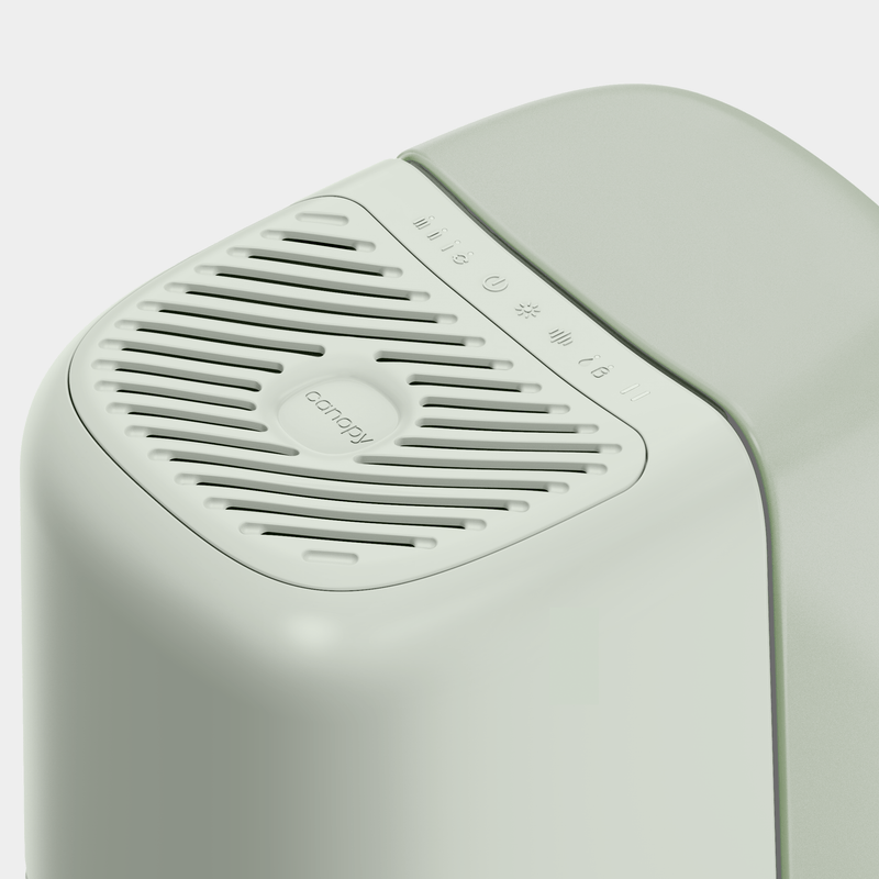 Canopy Bedside Compact Humidifier 2.0 Aroma Diffuser with UV Light and White Noise