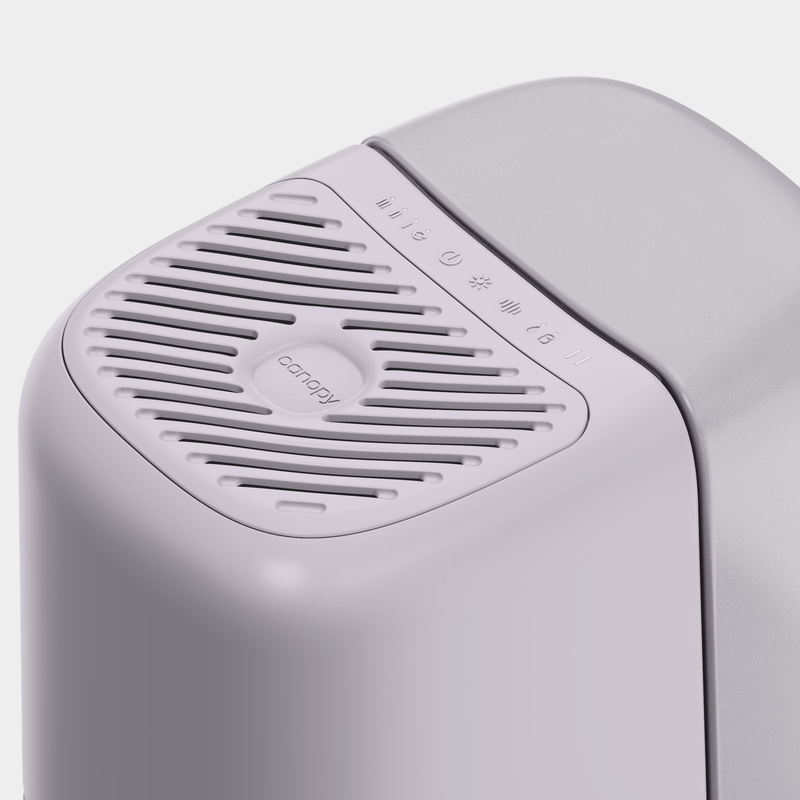 Canopy Bedside Compact Humidifier 2.0 Aroma Diffuser with UV Light and White Noise