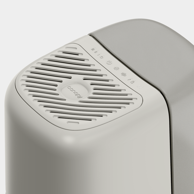 Canopy Nursery Humidifier 2.0 - Humidifier for Babies with Backlit Controls and UV Technology