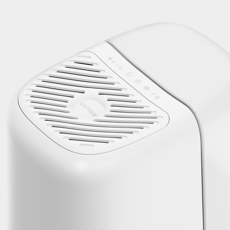 Canopy Bedside Compact Humidifier 2.0 Aroma Diffuser with UV Light and White Noise