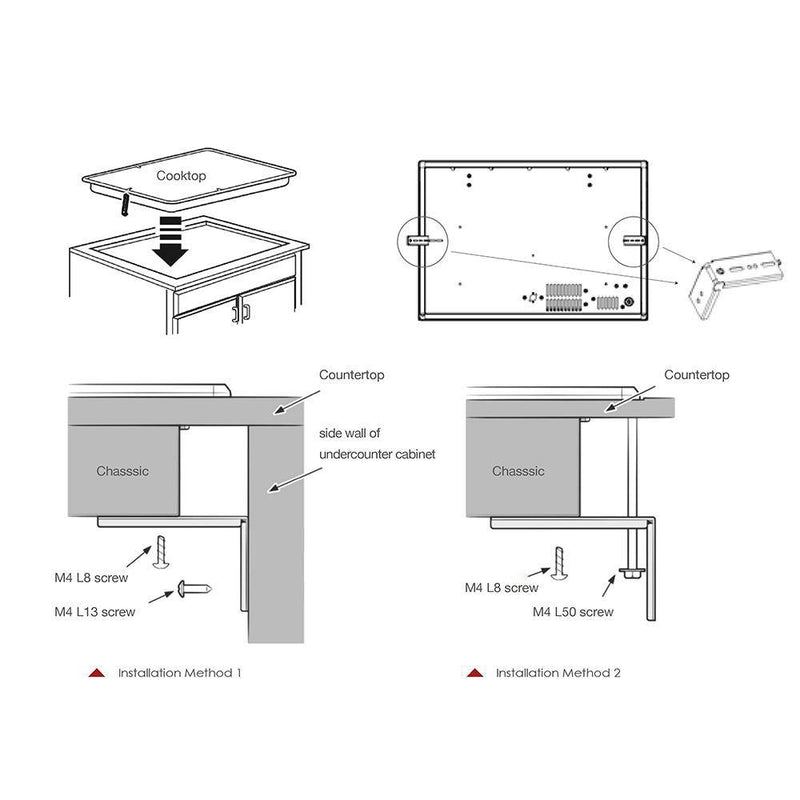 Fotile Tri-Ring Gas Cooktop in Stainless Steel (GLS30501 / GLS36502)